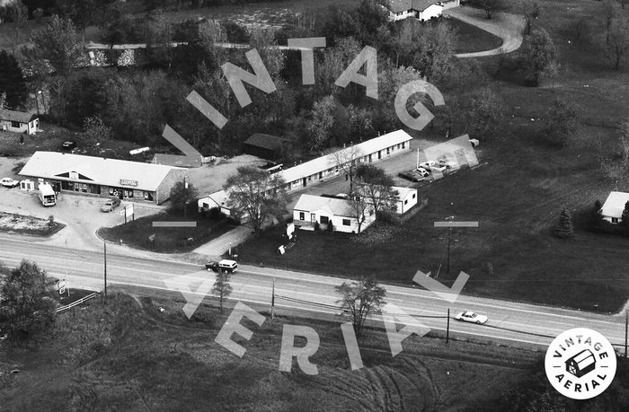 Bissey Motel - Aerial Photos (newer photo)